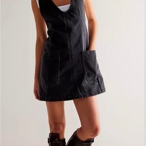 Black Denim Dress